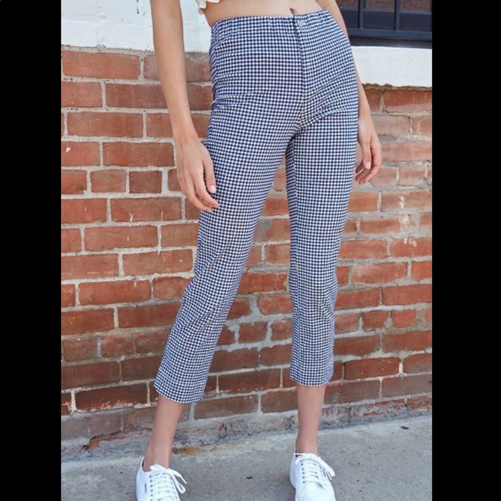 Brandy Melville Gingham Tilden Pants!